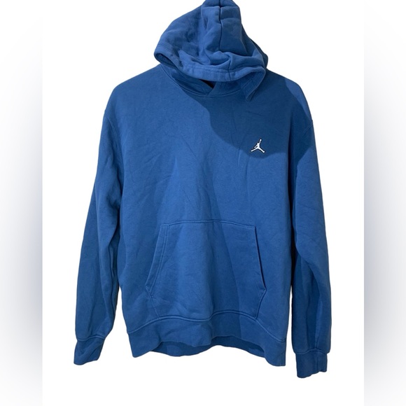 MENS JORDAN ESSENTIALS FLEECE PULLOVER HOODIE - Picture 7 of 9